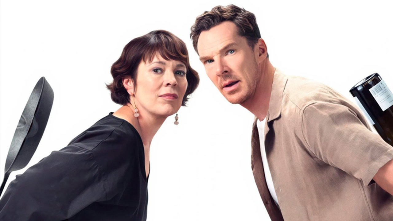 Benedict Cumberbatch e Olivia Colman ne I Roses.