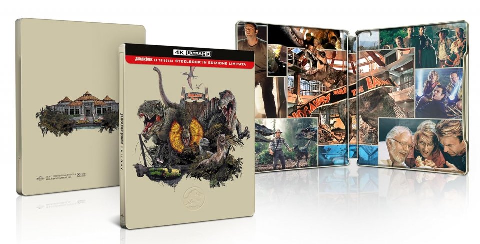 Jurassic Park Trilogy Steelbook 4K