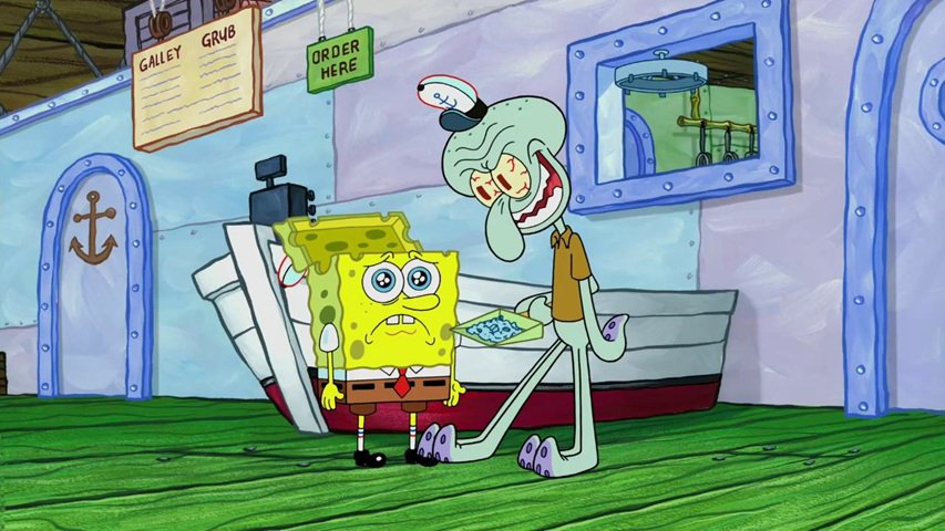 Spongebob Order Up Foto Film Cortometraggio Cinema Atj2Ybl