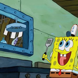 SpongeBob: Order Up. Una scena del corto.