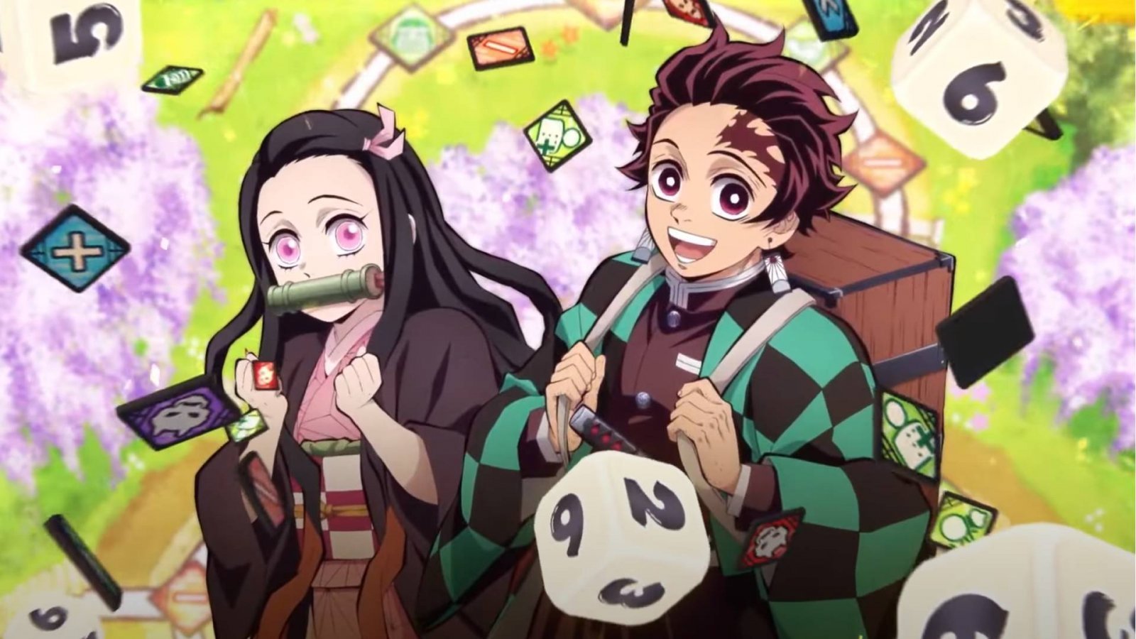 Una scena di Demon Slayer