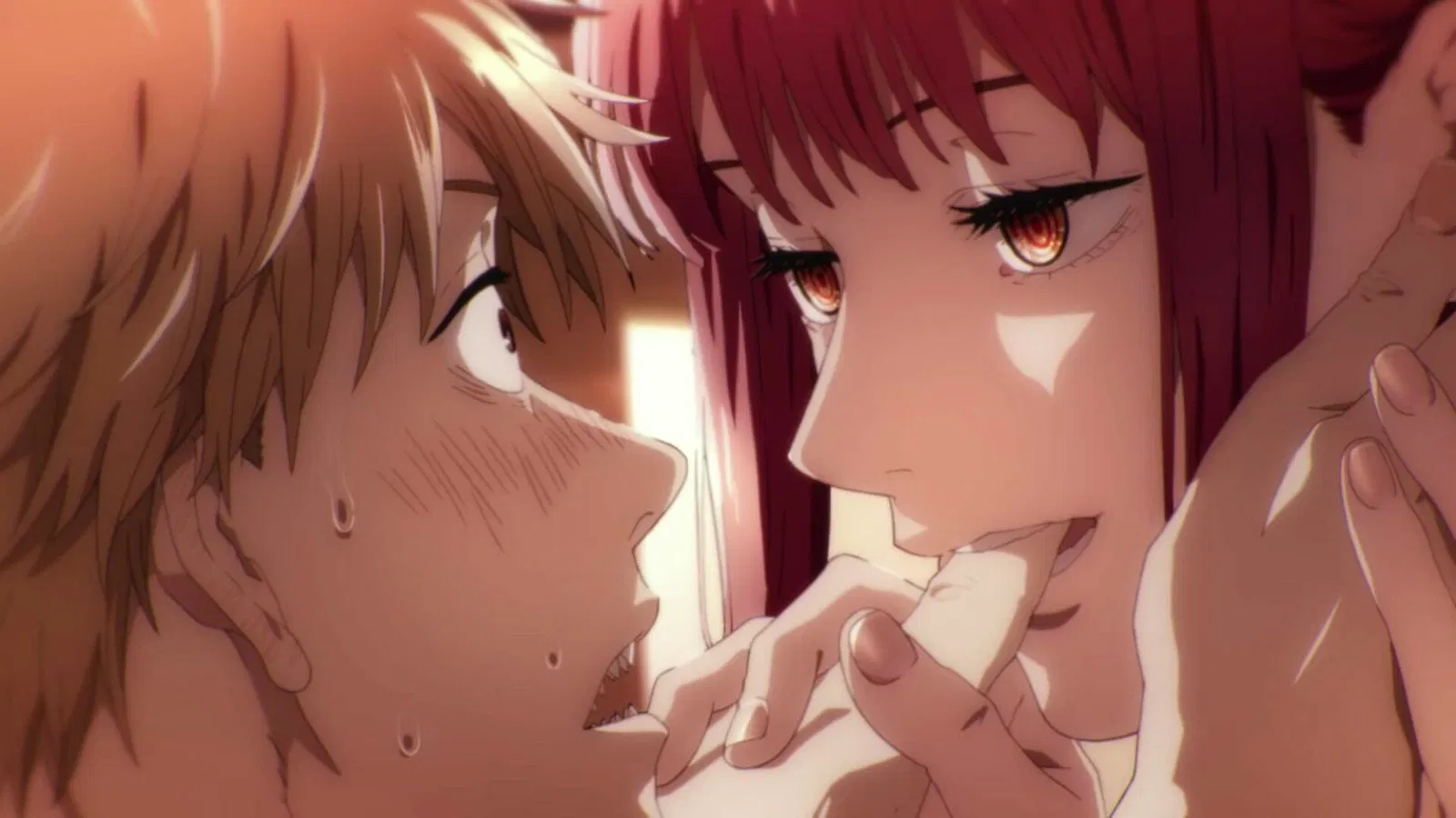 una scena di Chainsaw man