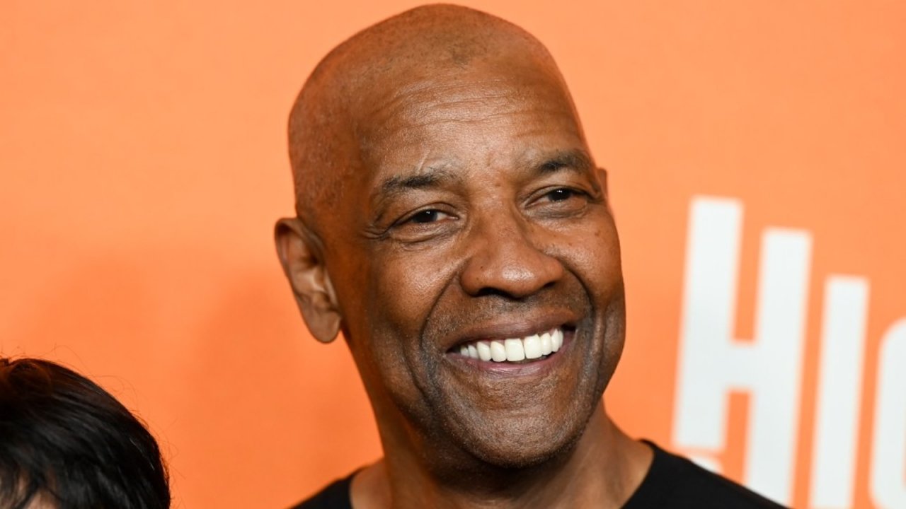 Denzel Washington all'anteprima di Highest 2 Lowest