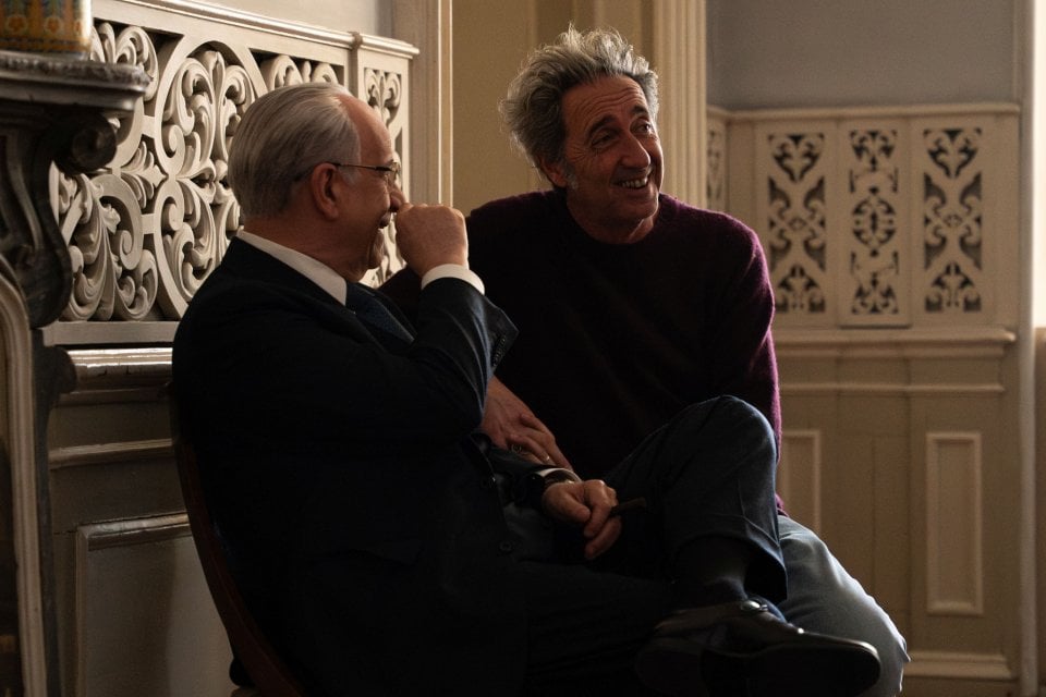 La Grazia Toni Servillo Paolo Sorrentino Set Foto