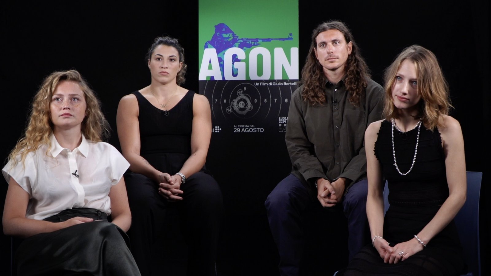 Giulio Bertelli, Yile Vianello, Sofjia Zobina e Alice Bellandi