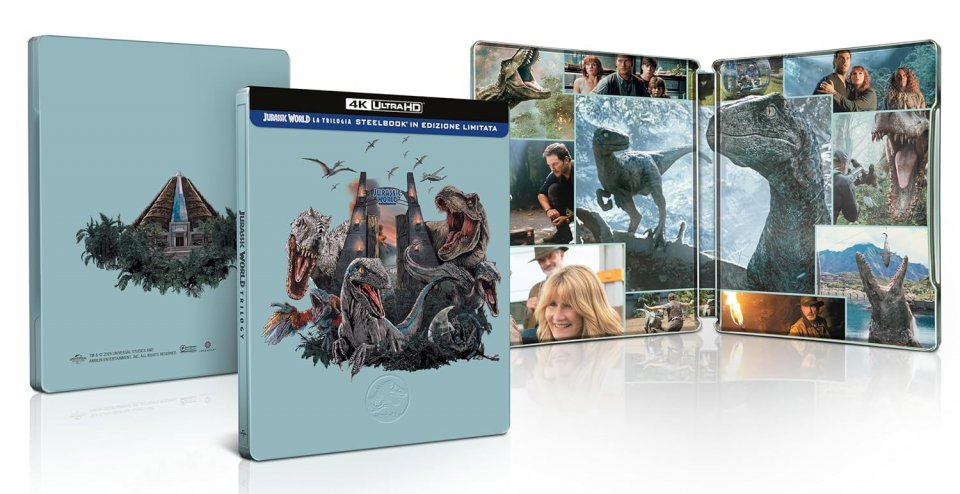 Jurassic World Trilogy Steelbook 4K