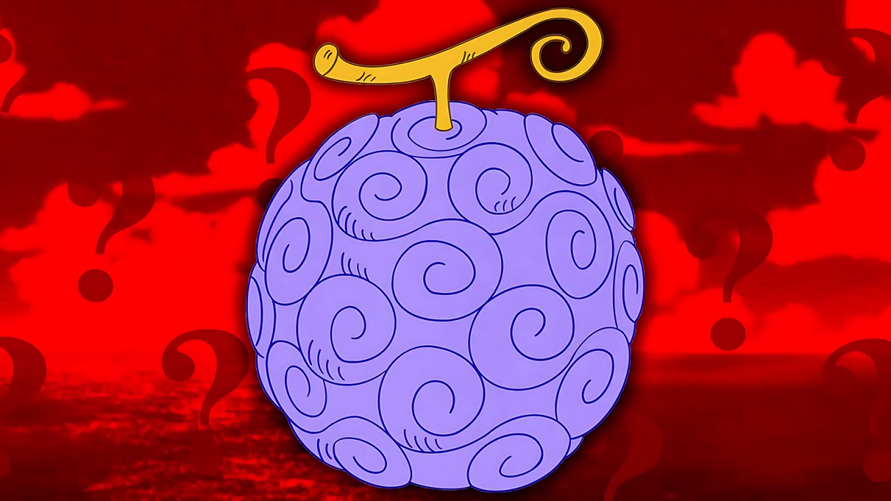 Un'immagine del frutto del diavolo di One Piece