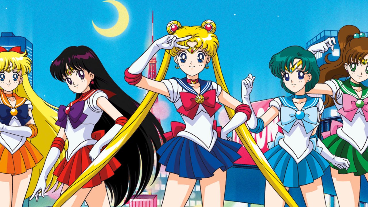Una scena di Sailor Moon