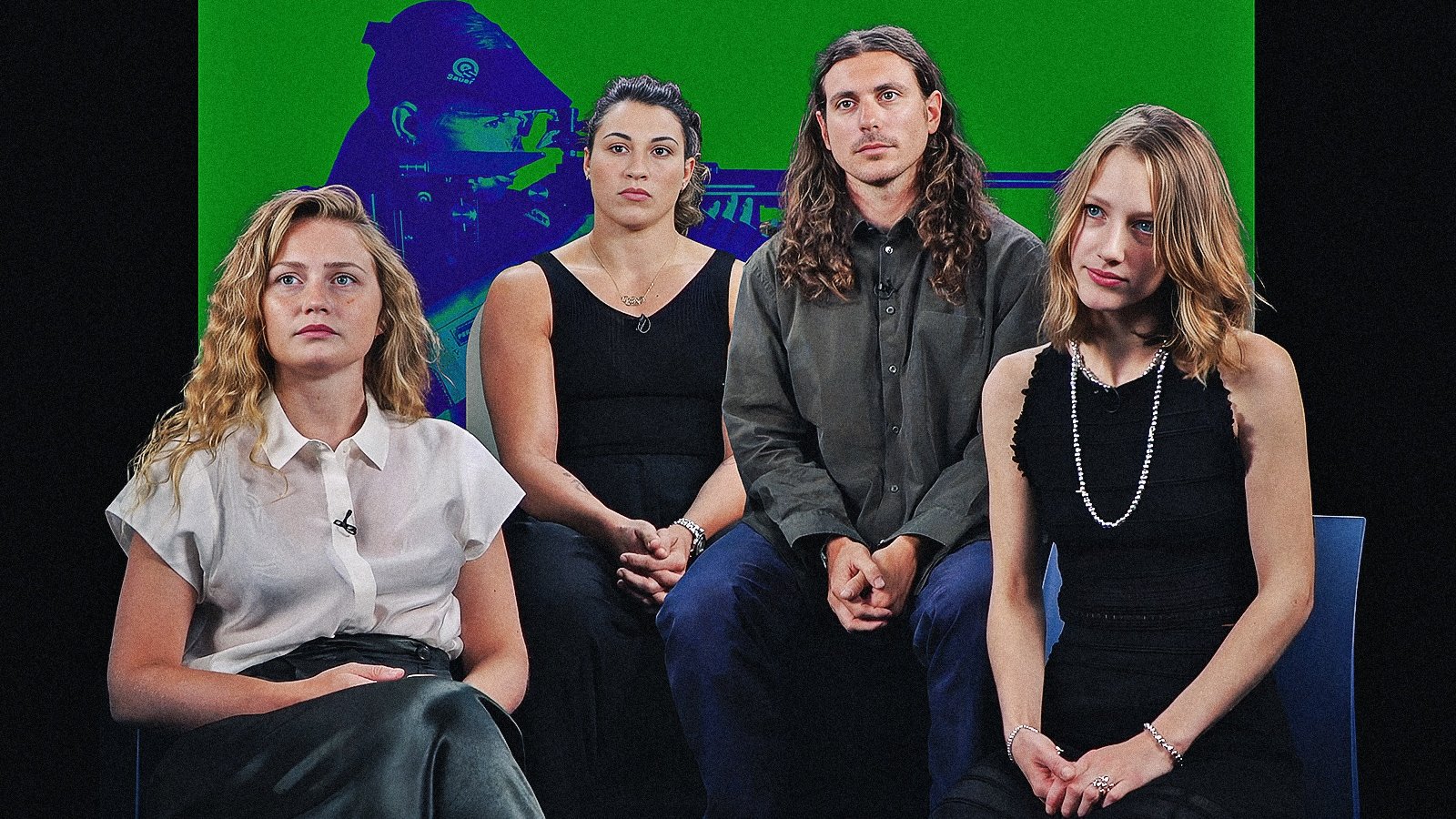Giulio Bertelli, Yile Vianello, Sofjia Zobina e Alice Bellandi