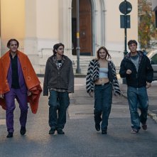 Un anno di scuola: Stella Wendick, Pietro Giustolisi, Samuel Volturno, Giacomo Covi in una foto