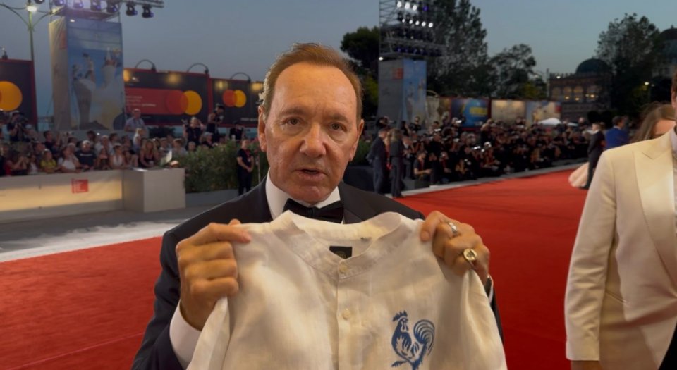 Kevin Spacey Venezia 2025