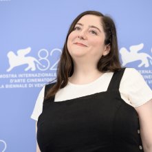 Late Fame: Sammy Burch durante il photocall del film a Venezia 82