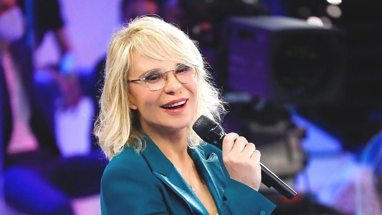 Maria De Filippi durante un serale di Amici