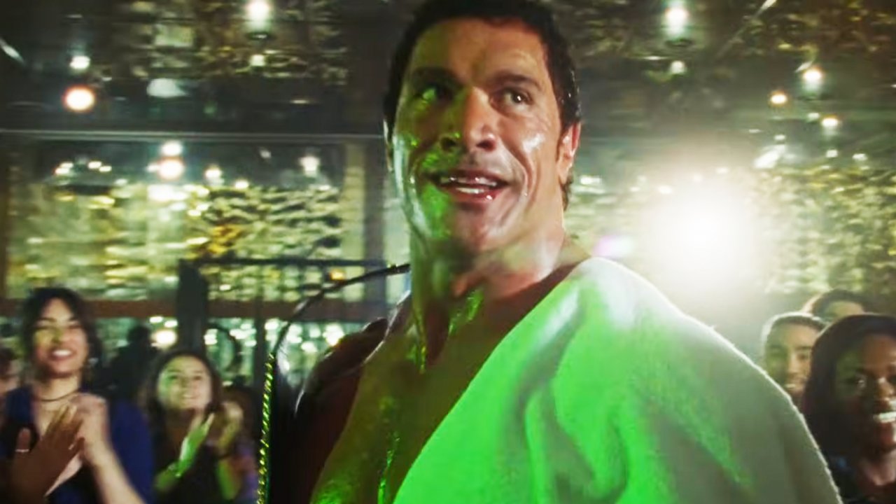 Dwayne Johnson in una scena di The Smashing Machine