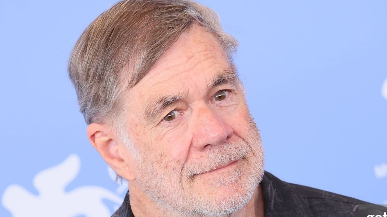 Un primissimo piano di Gus Van Sant