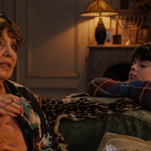 Il nascondiglio: Liliane Rovère col piccolo Ethan Chimienti