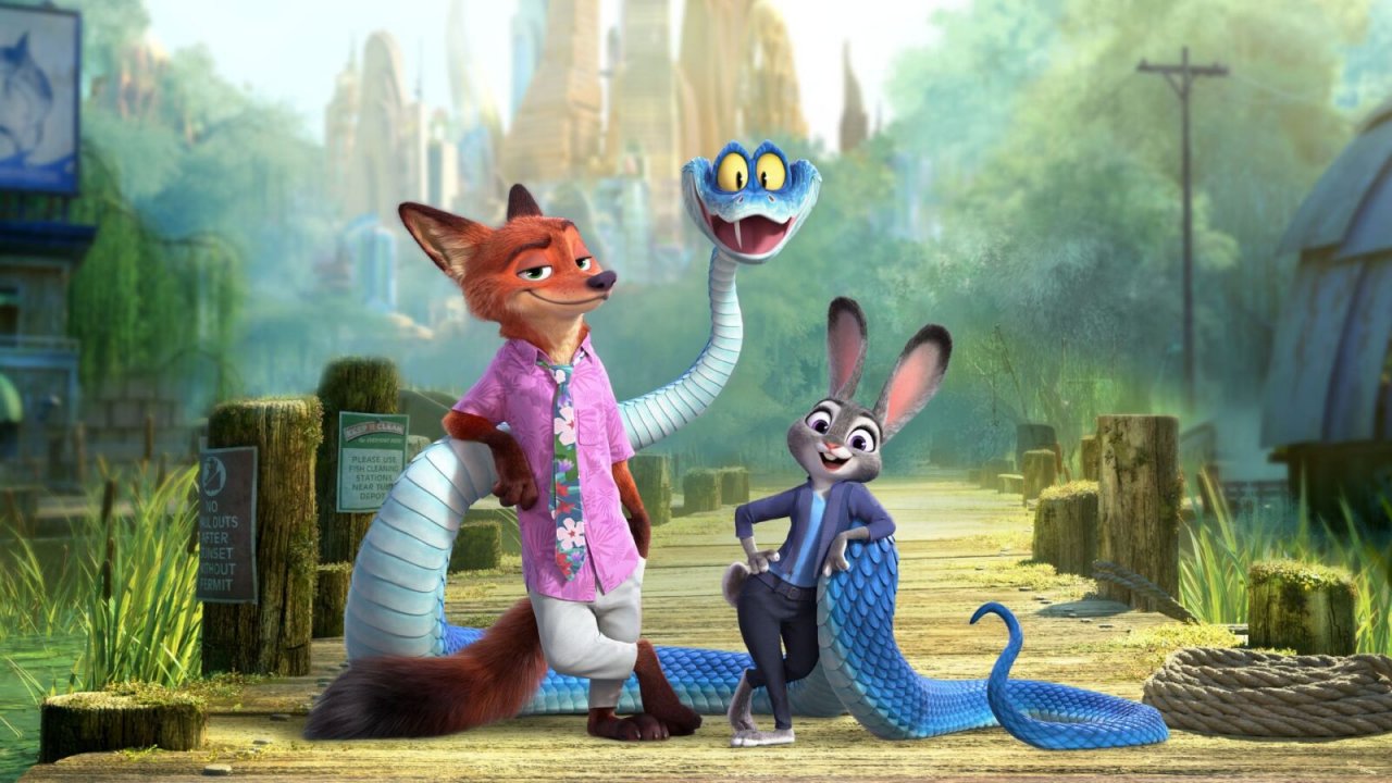 Una scena di Zootropolis 2