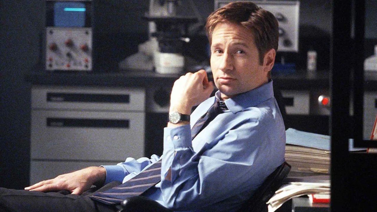 Una foto di Duchovny in X-Files