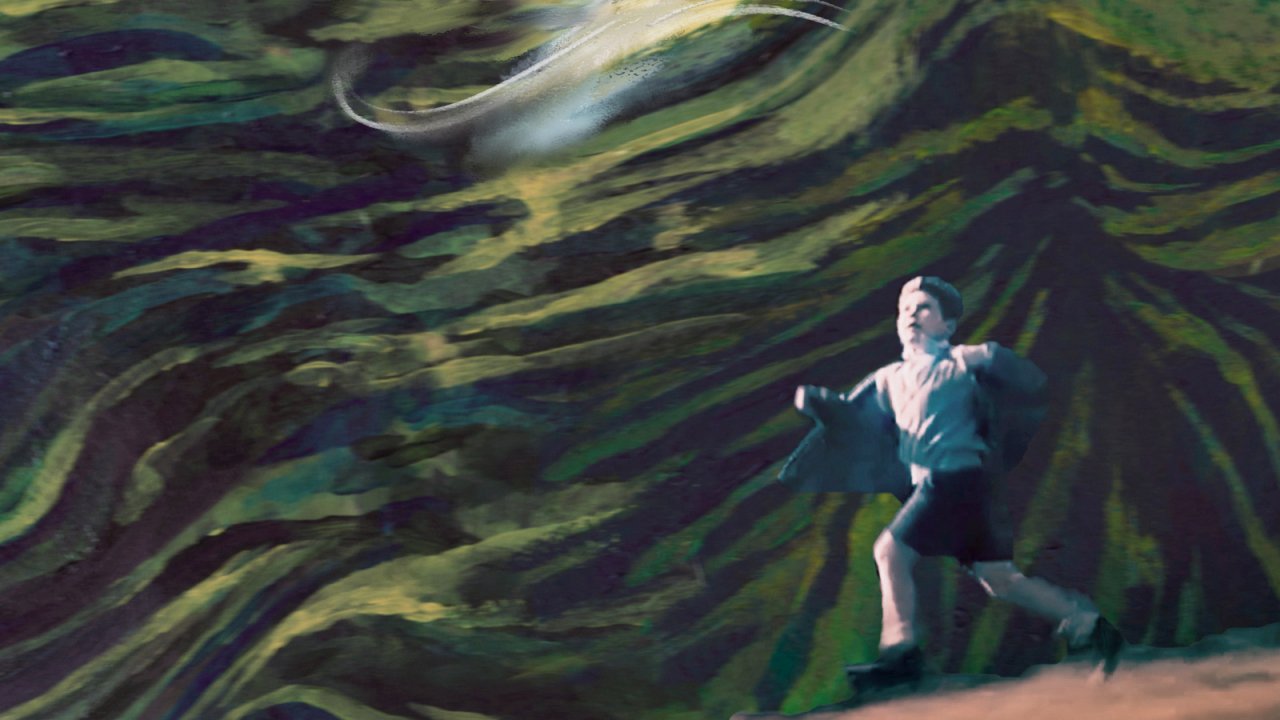 Una scena animata dal film L'incanto