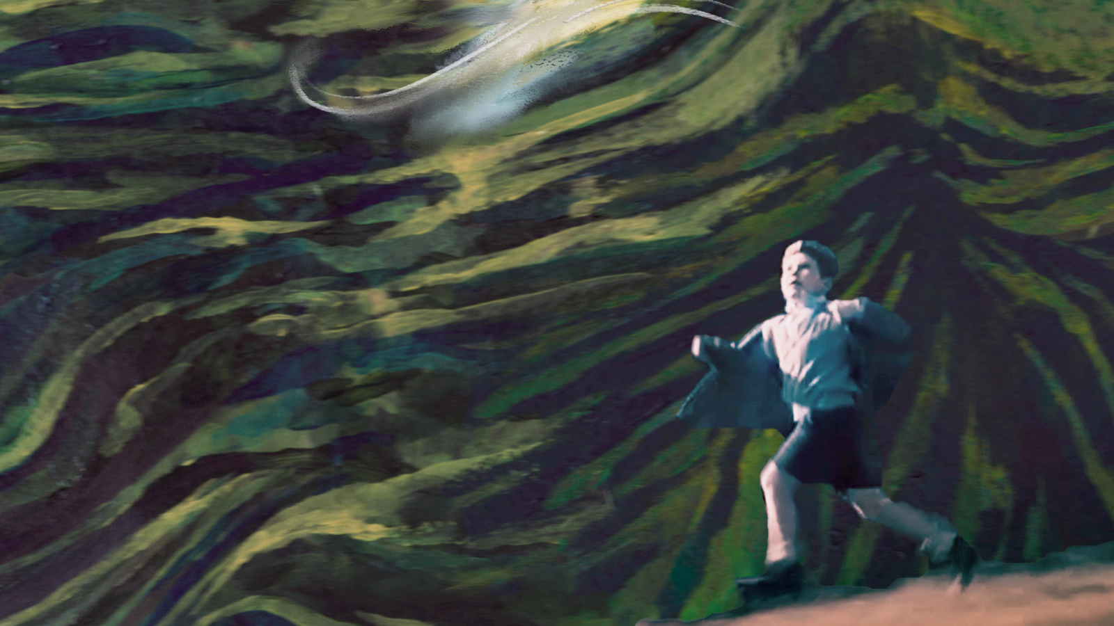 Una scena animata dal film L'incanto