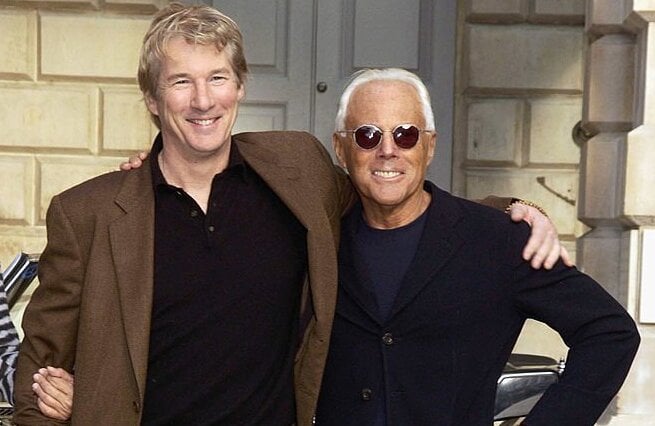 Giorgio Armani Richard Gere