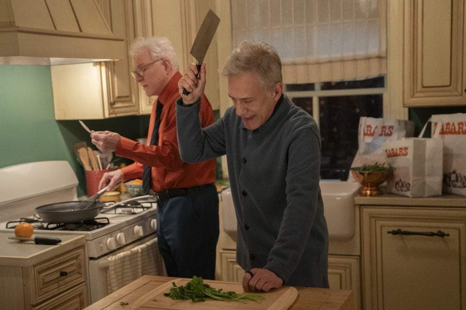 Only Murders In The Building Steve Martin Christoph Waltz Scena Quinta Stagione Serie Tv Disney Plus