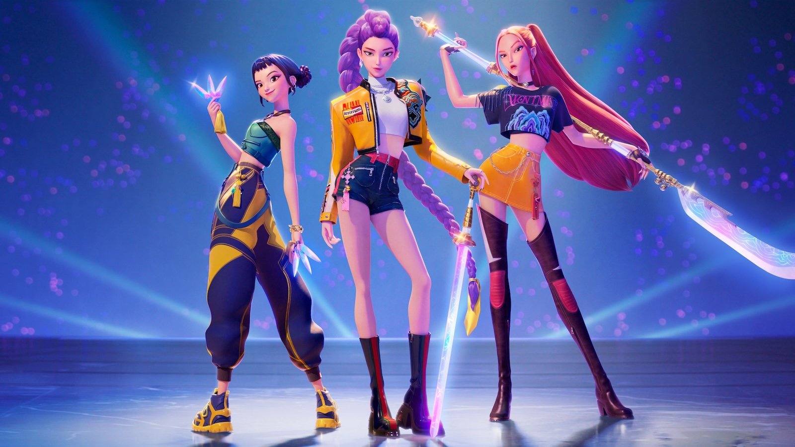 KPop Demon Hunters, un'immagine dal film Netflix