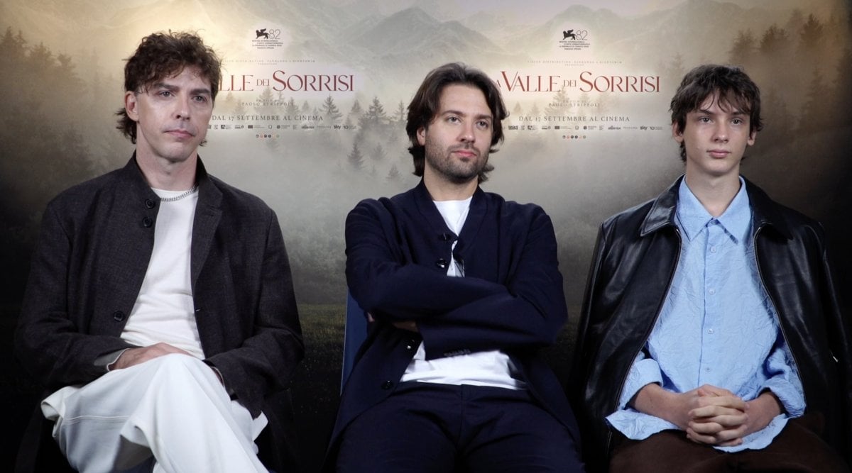 La valle dei sorrisi, Paolo Strippoli e Michele Riondino: "Se non agiamo adesso, il futuro sarà dei mostri"
