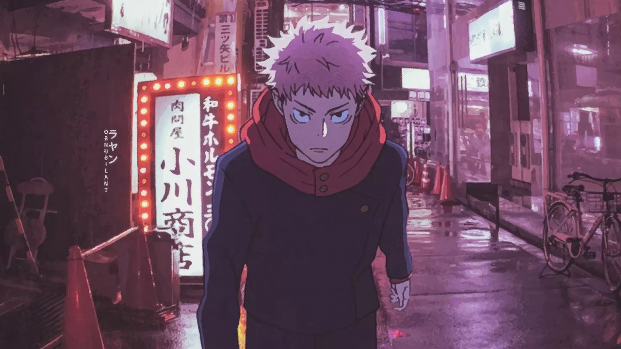 Una scena di Jujutsu Kaisen