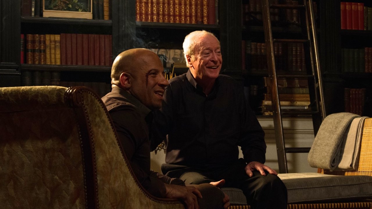 Una foto di Caine e Vin Diesel