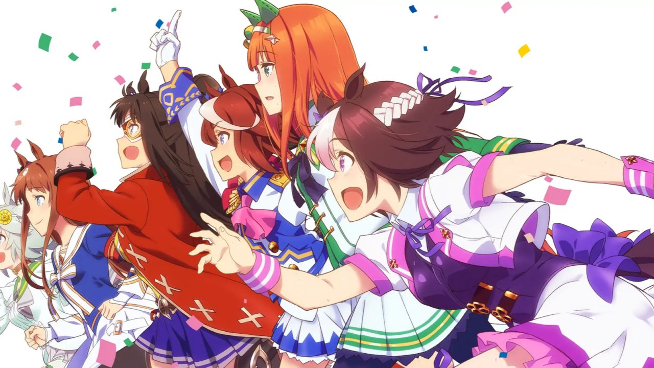 Una scena di Uma Musume