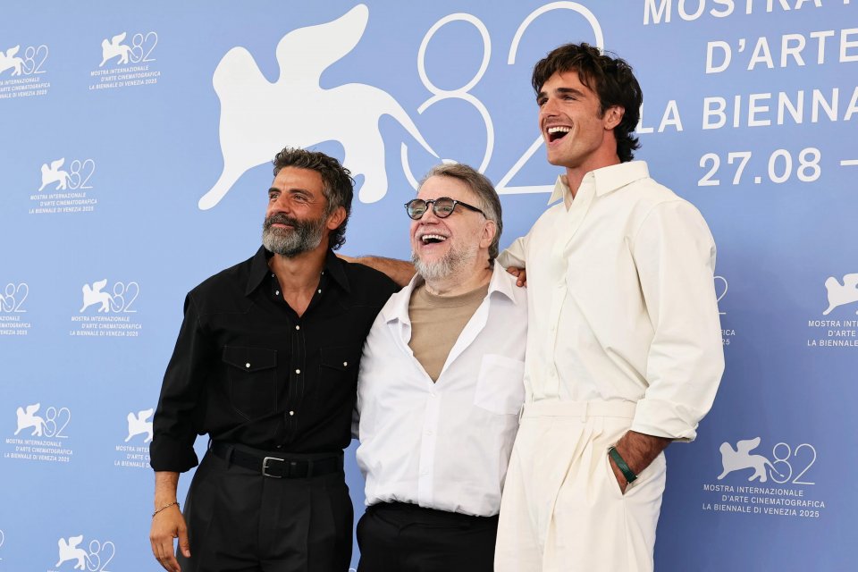 Frankenstein Guillermo Del Toro Oscar Isaac Jacob Elordi Venezia 2025