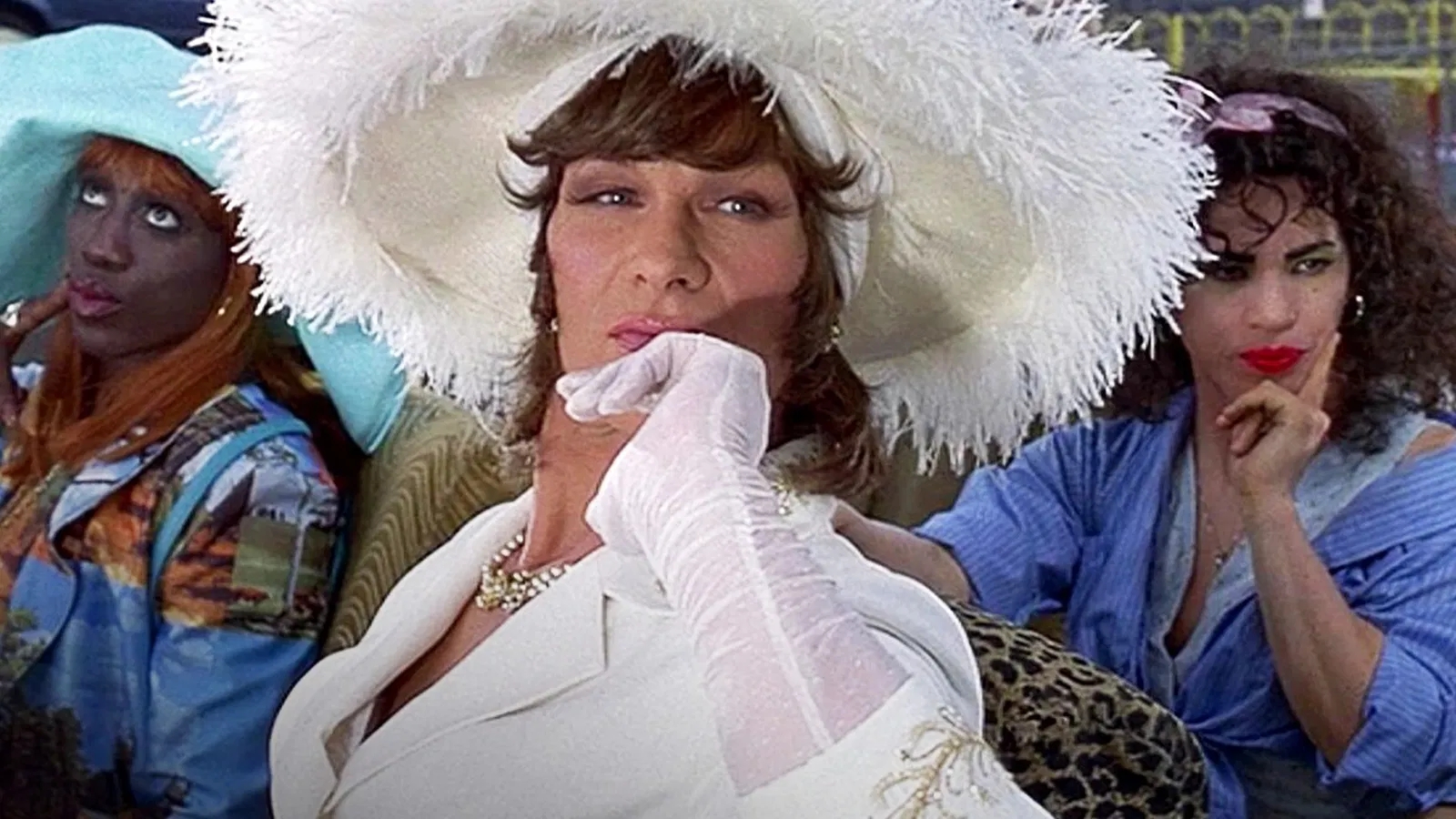 Patrick Swayze, John Leguizamo e Wesley Snipes sul set di A Wong Foo