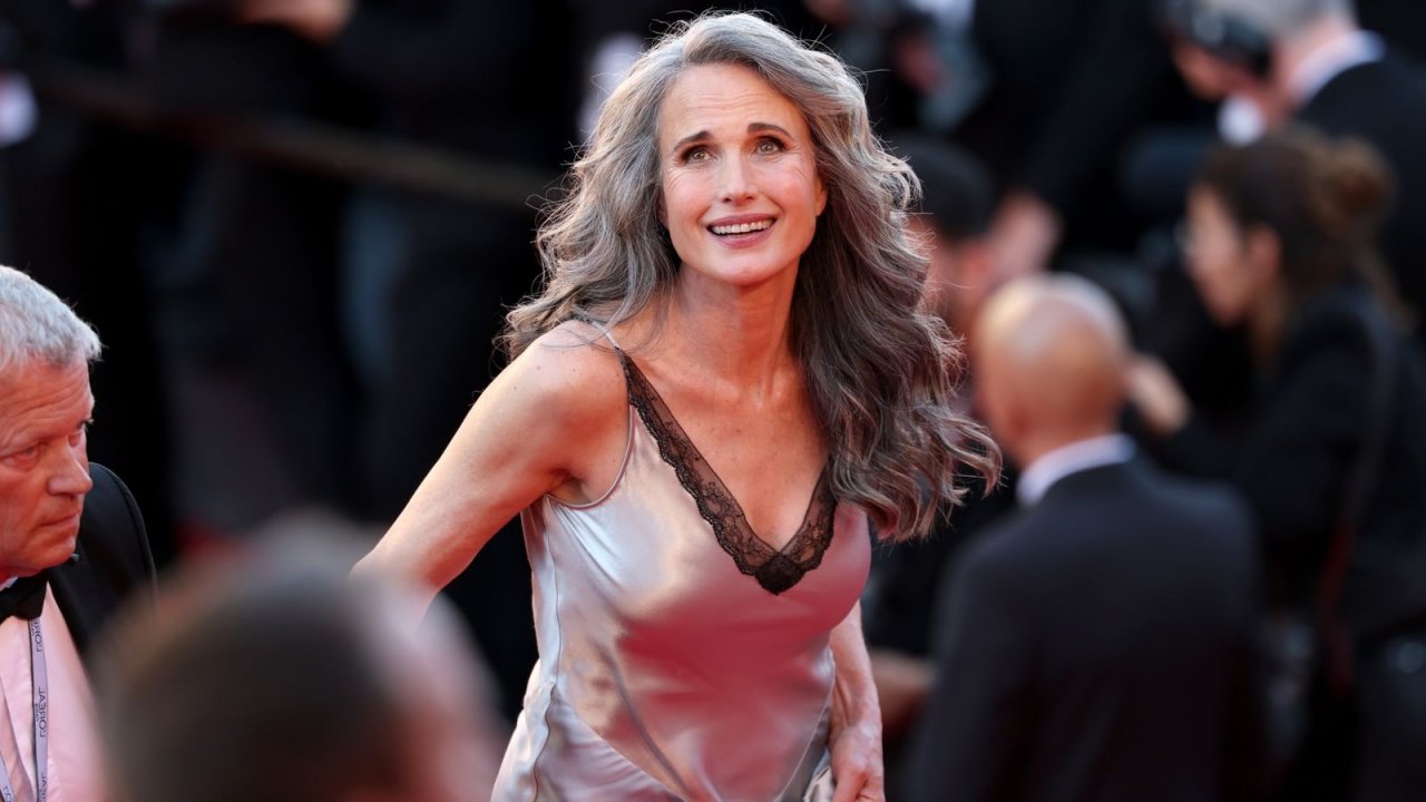 Andie MacDowell a Cannes nel 2025