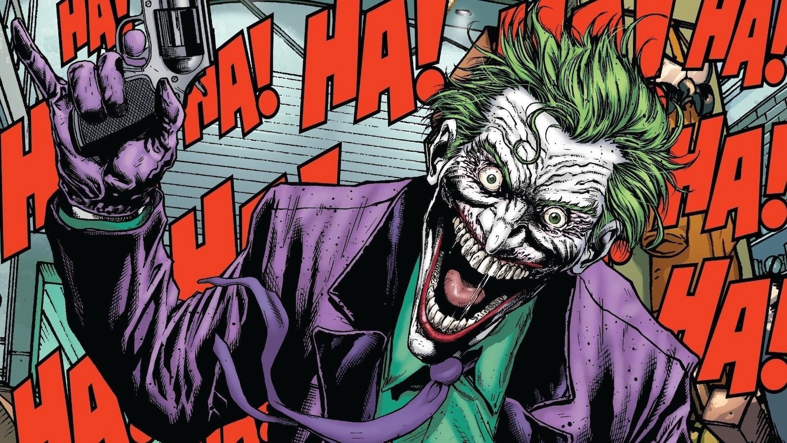 Joker, un'immagine del personaggio nei fumetti