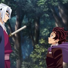 Demon Slayer: Kimetsu no Yaiba Il Castello dell'Infinito: Tanjiro in una sequenza
