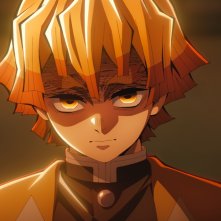 Demon Slayer: Kimetsu no Yaiba Il Castello dell'Infinito: Zenitsu in una foto