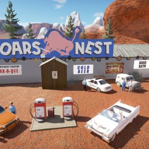 Una panoramica in Hazzard.