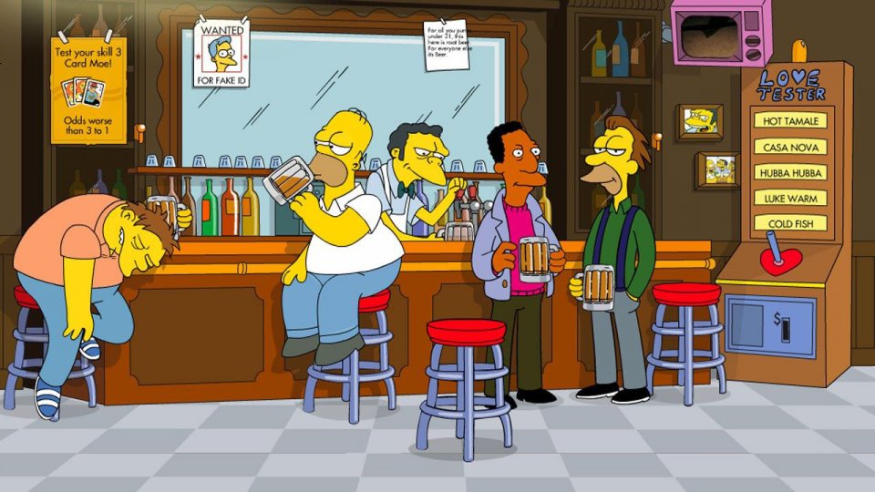 I Simpson Taverna Di Moe Serie Tv