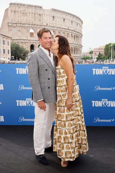 Ncis Tony And Ziva Michael Weatherly Cote De Pablo Foto Roma Serie Tv Paramount Plus