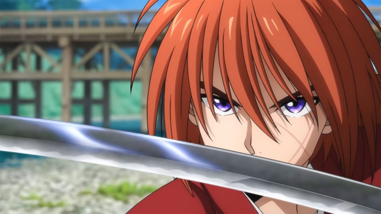 Una scena di Rurouni Kenshin