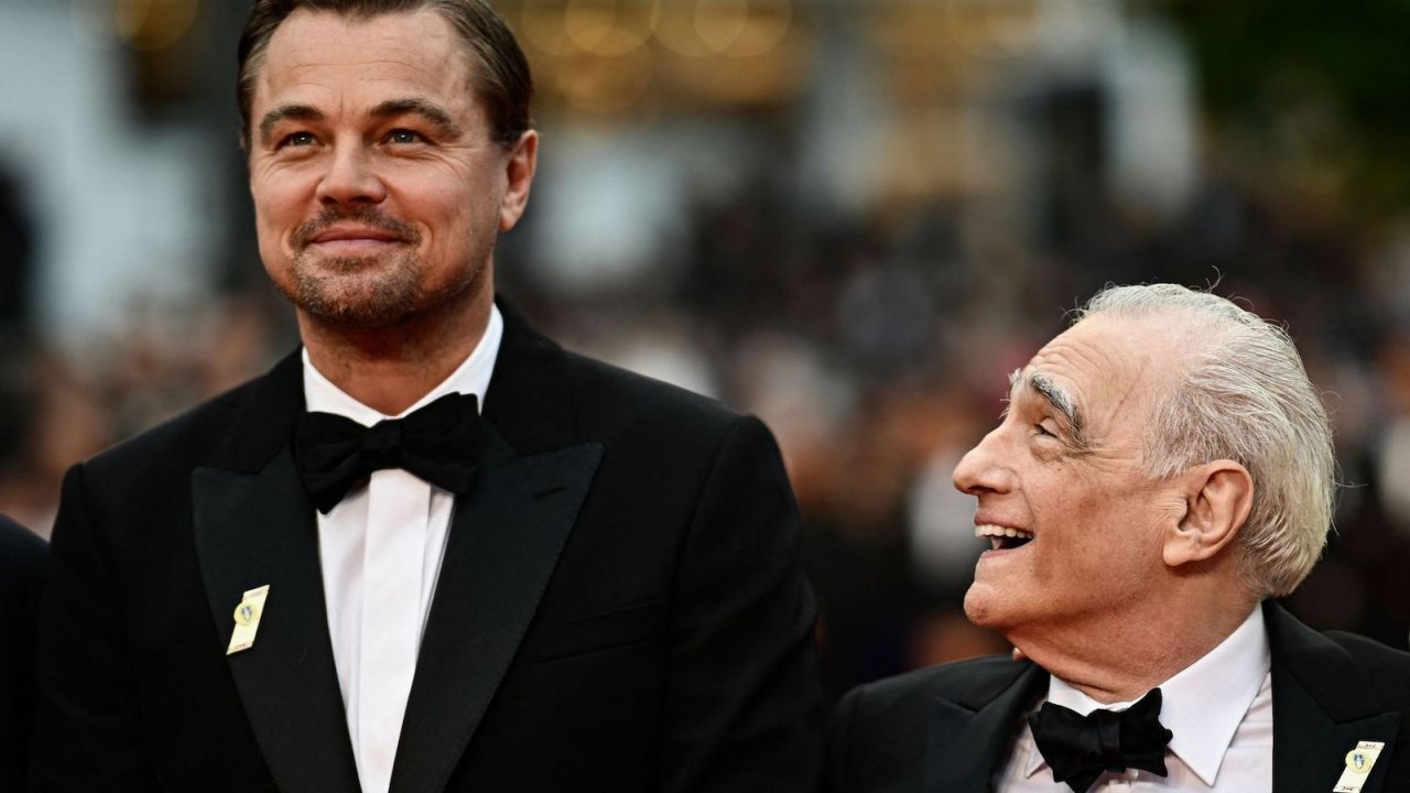 Leonardo DiCaprio e Martin Scorsese sul red carpet