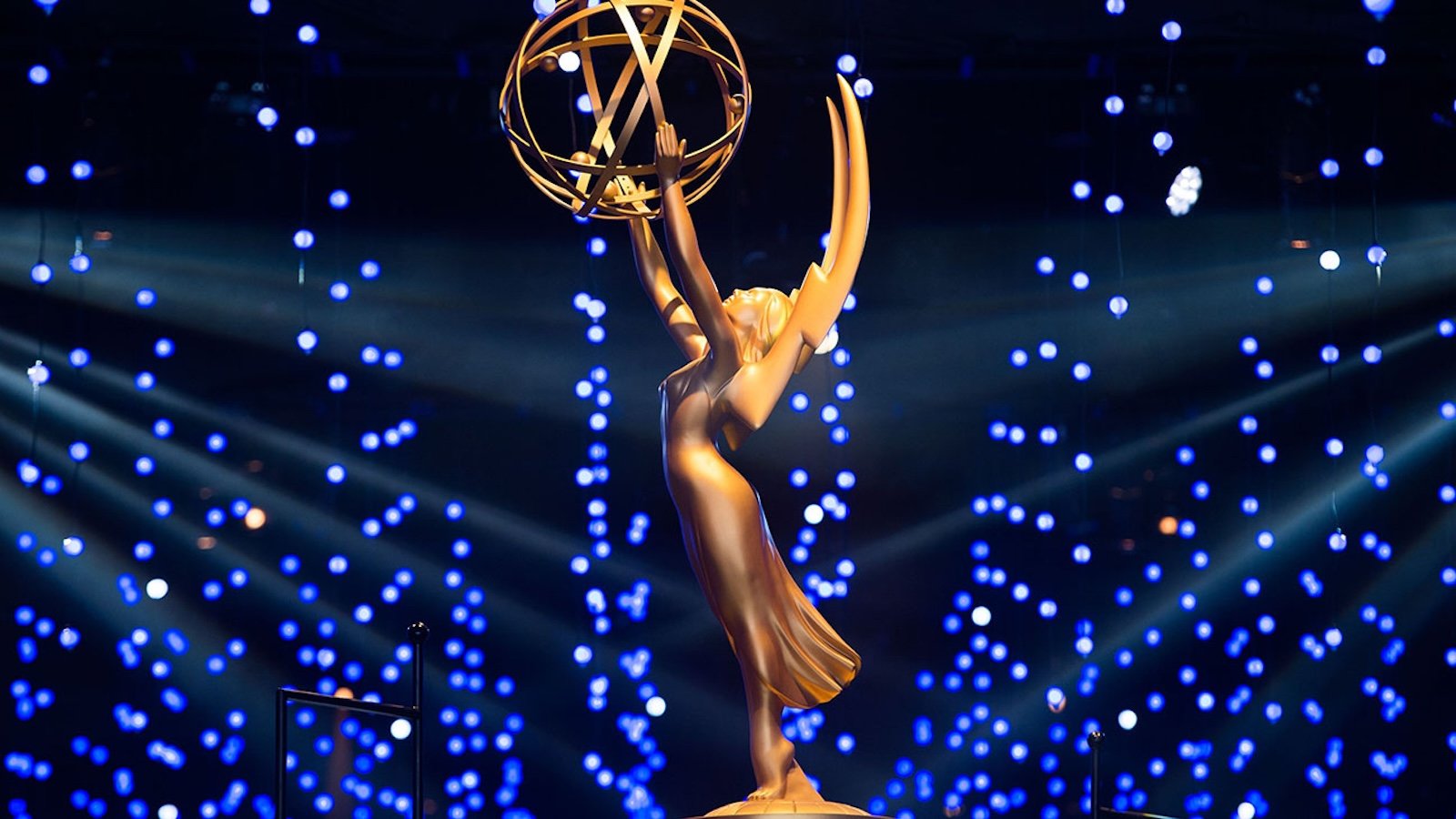 Emmy 2025, un'immagine della statuetta