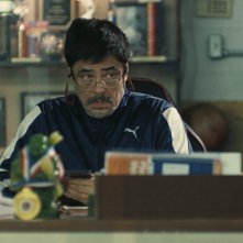 Una battaglia dopo l'altra: Benicio Del Toro in una foto