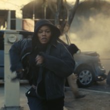 Una battaglia dopo l'altra: Teyana Taylor in una scena d'azione