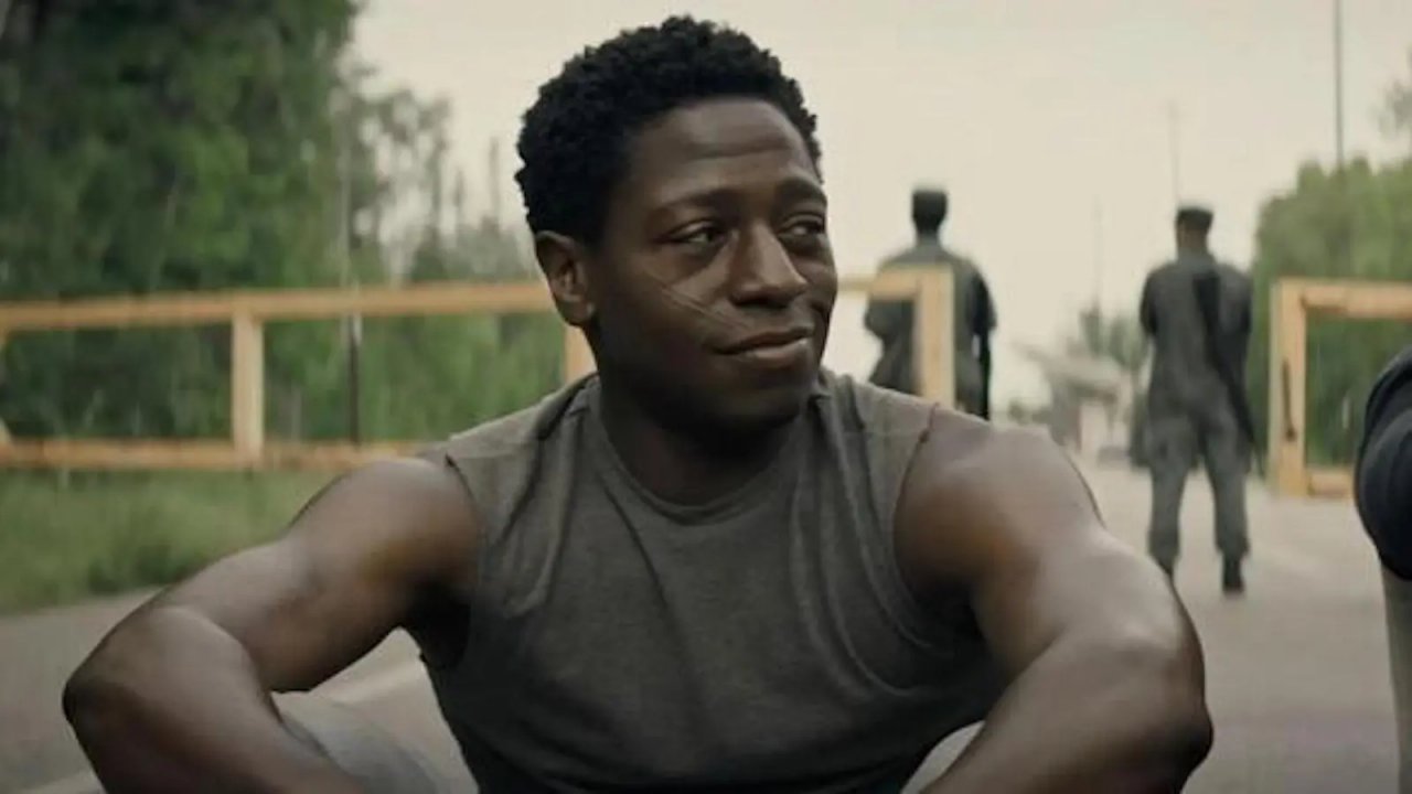 David Jonsson in una scena de La lunga marcia