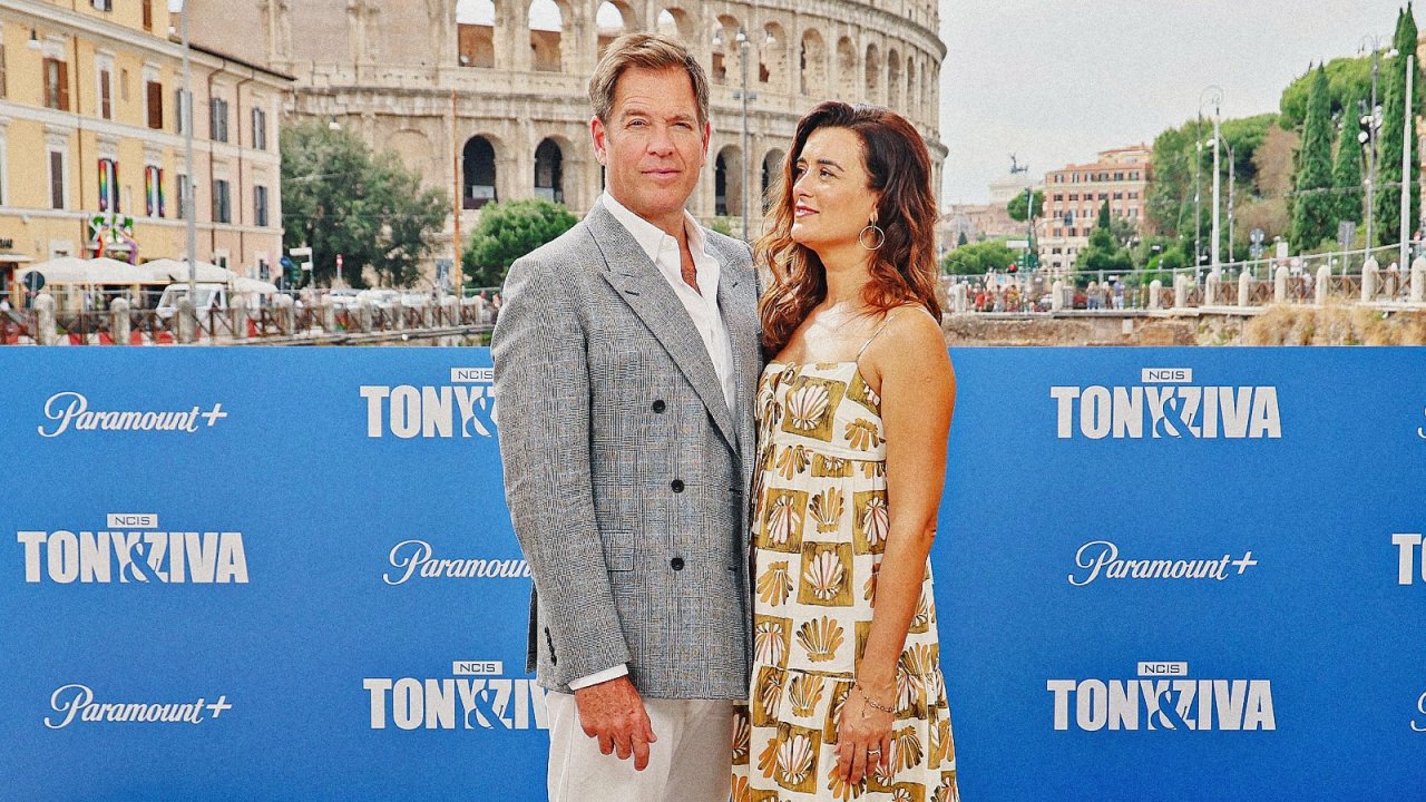 Michael Weatherly e Cote de Pablo per NCIS: Tony and Ziva.