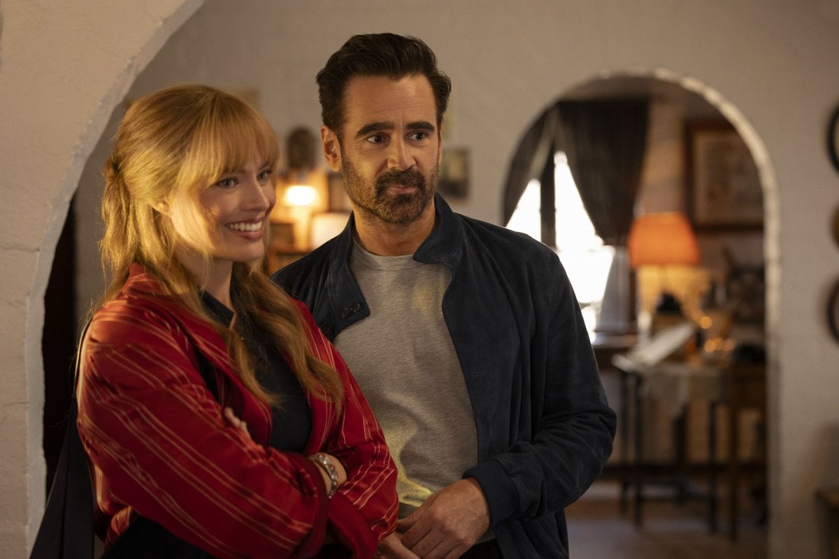 Colin Farrell incantato da Margot Robbie in A Big Bold Beautiful Journey: “Attrice straordinaria”