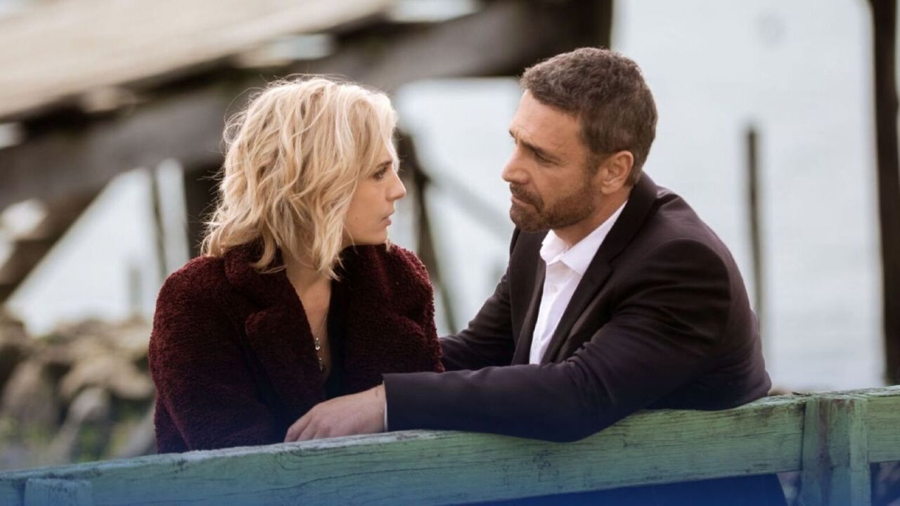 Una scena con Raoul Bova della terza stagione di Buongiorno mamma!