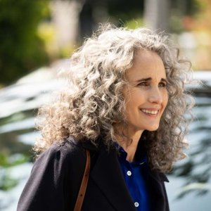 Il padre dell'anno: Andie MacDowell in una foto